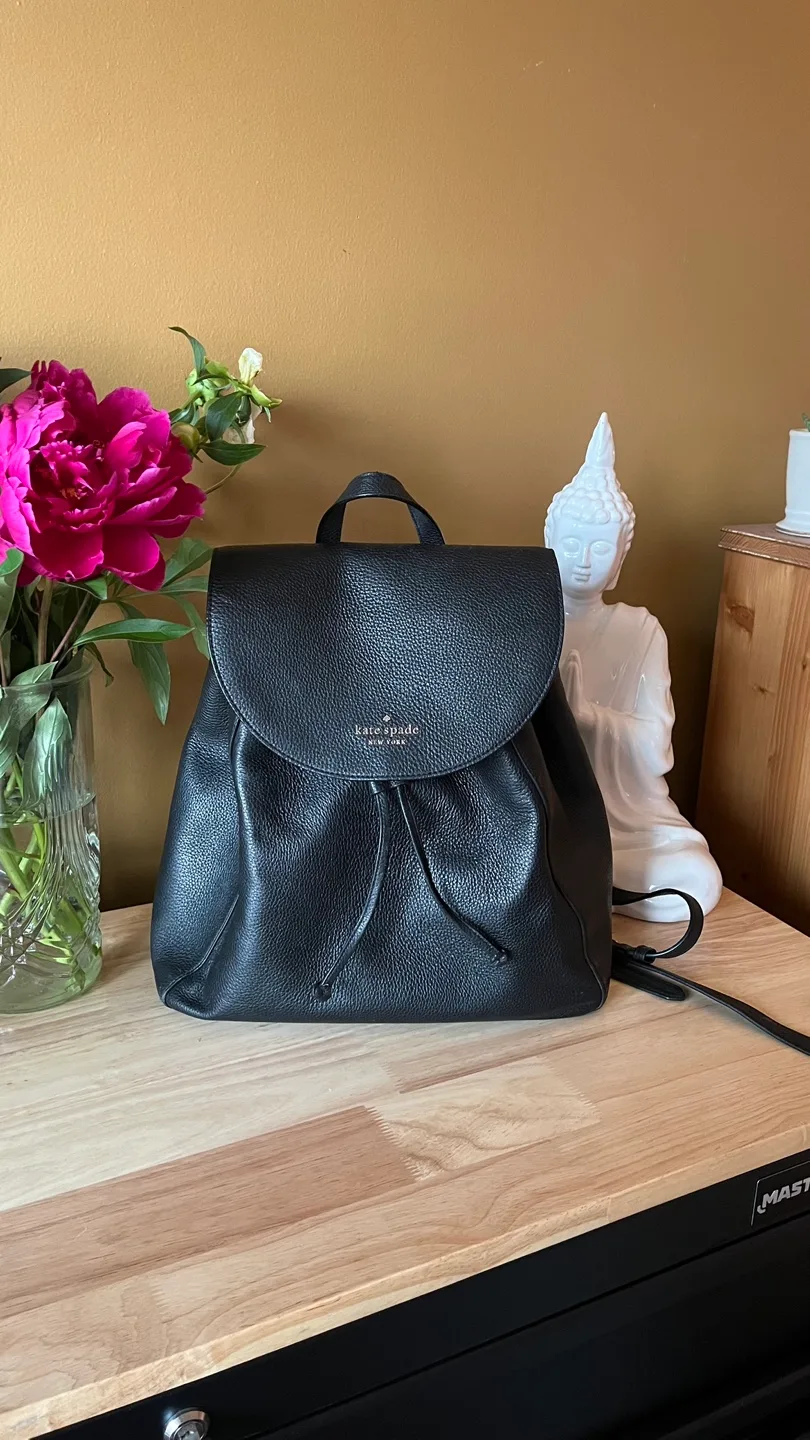 Kate Spade Black Backpack thumbnail