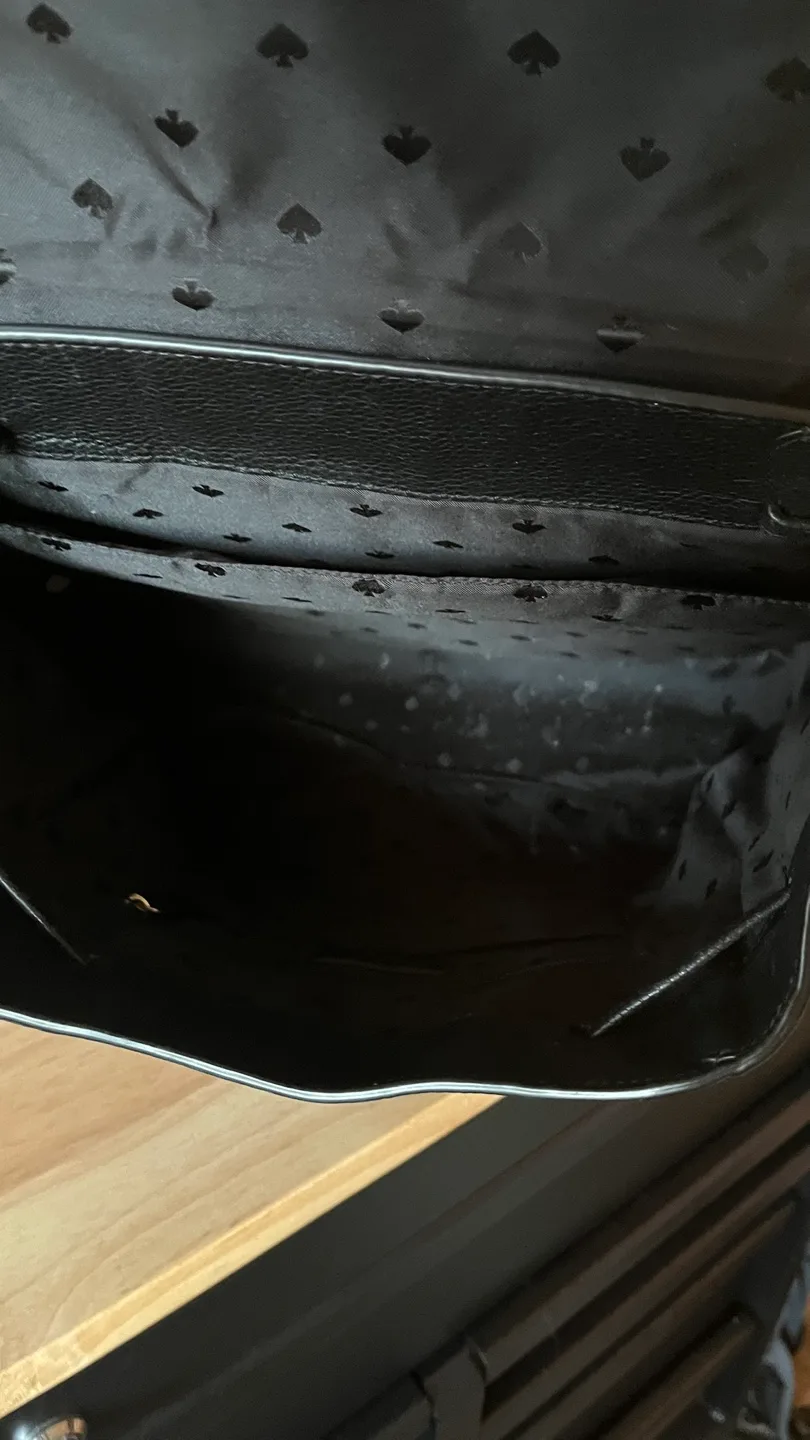 Kate Spade Black Backpack image indicator(10)