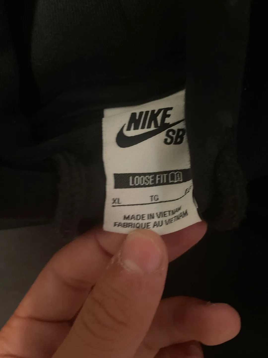Nike SB Black Hoodie image indicator(3)