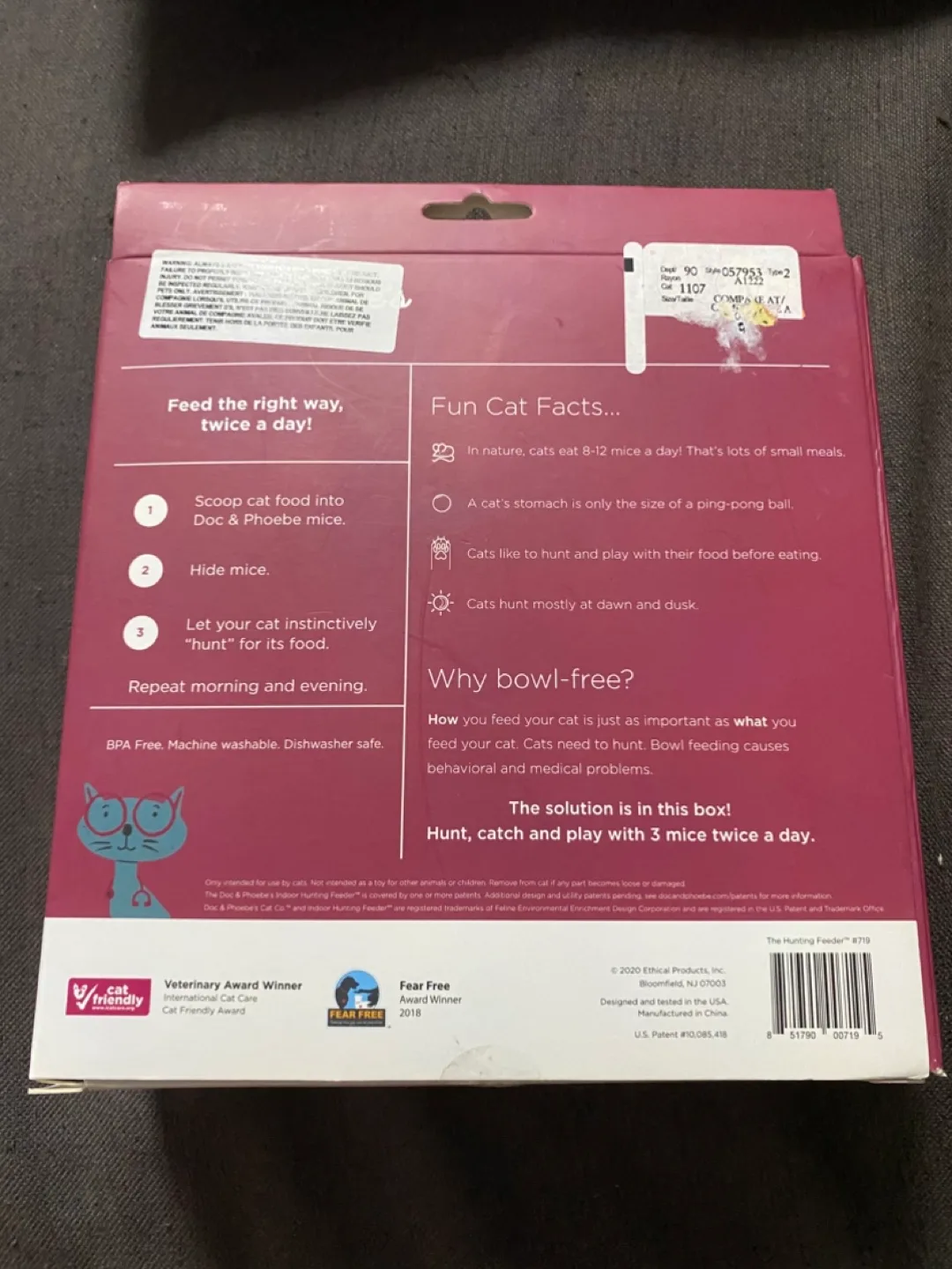 Cat Hunting Feeder Toy - New 🥕 image indicator(4)