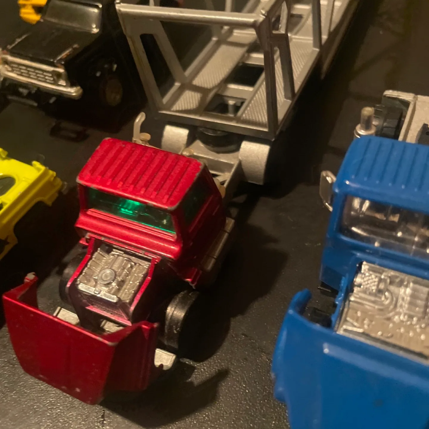 Vintage lot of diecast cars trucks planes image indicator(4)