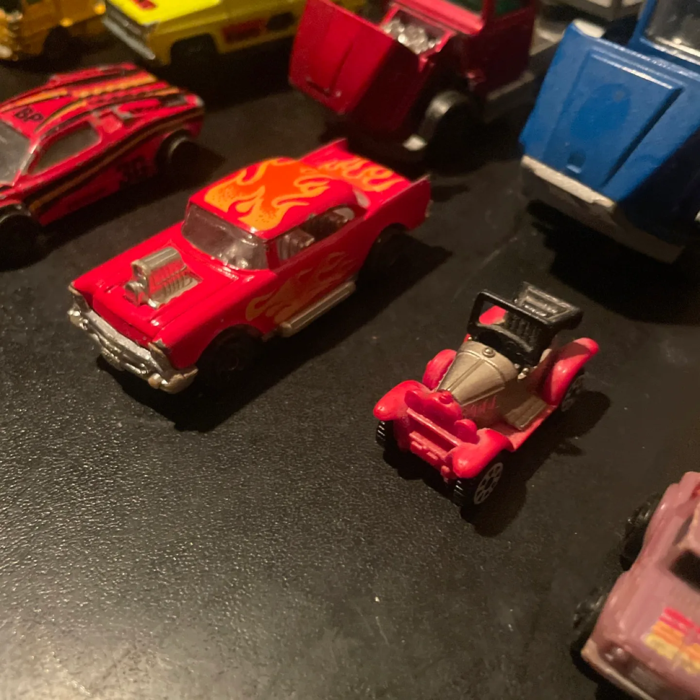 Vintage lot of diecast cars trucks planes image indicator(3)