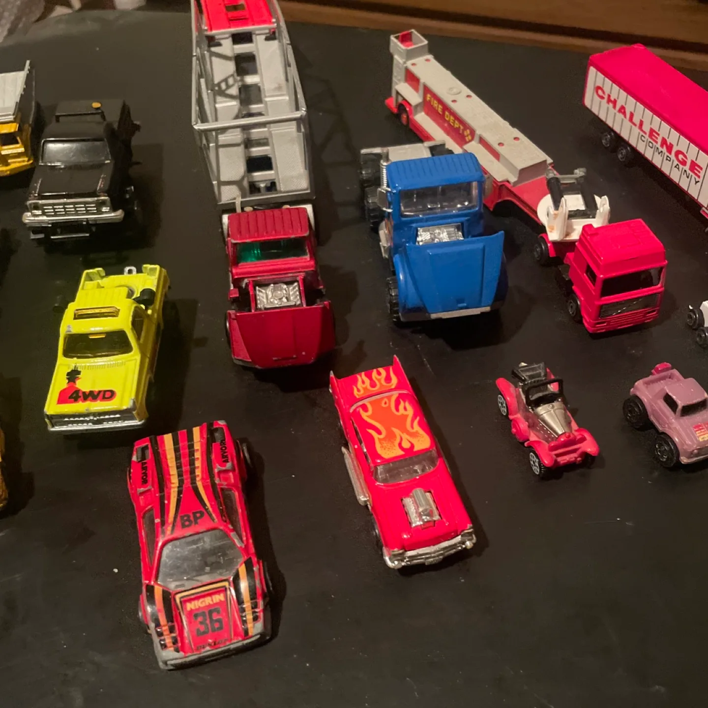 Vintage lot of diecast cars trucks planes image indicator(5)