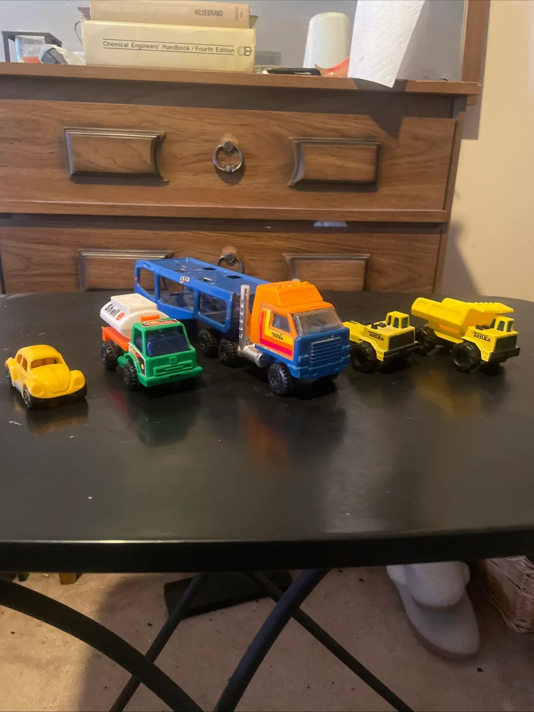 Vintage lot of diecast cars trucks planes image indicator(8)