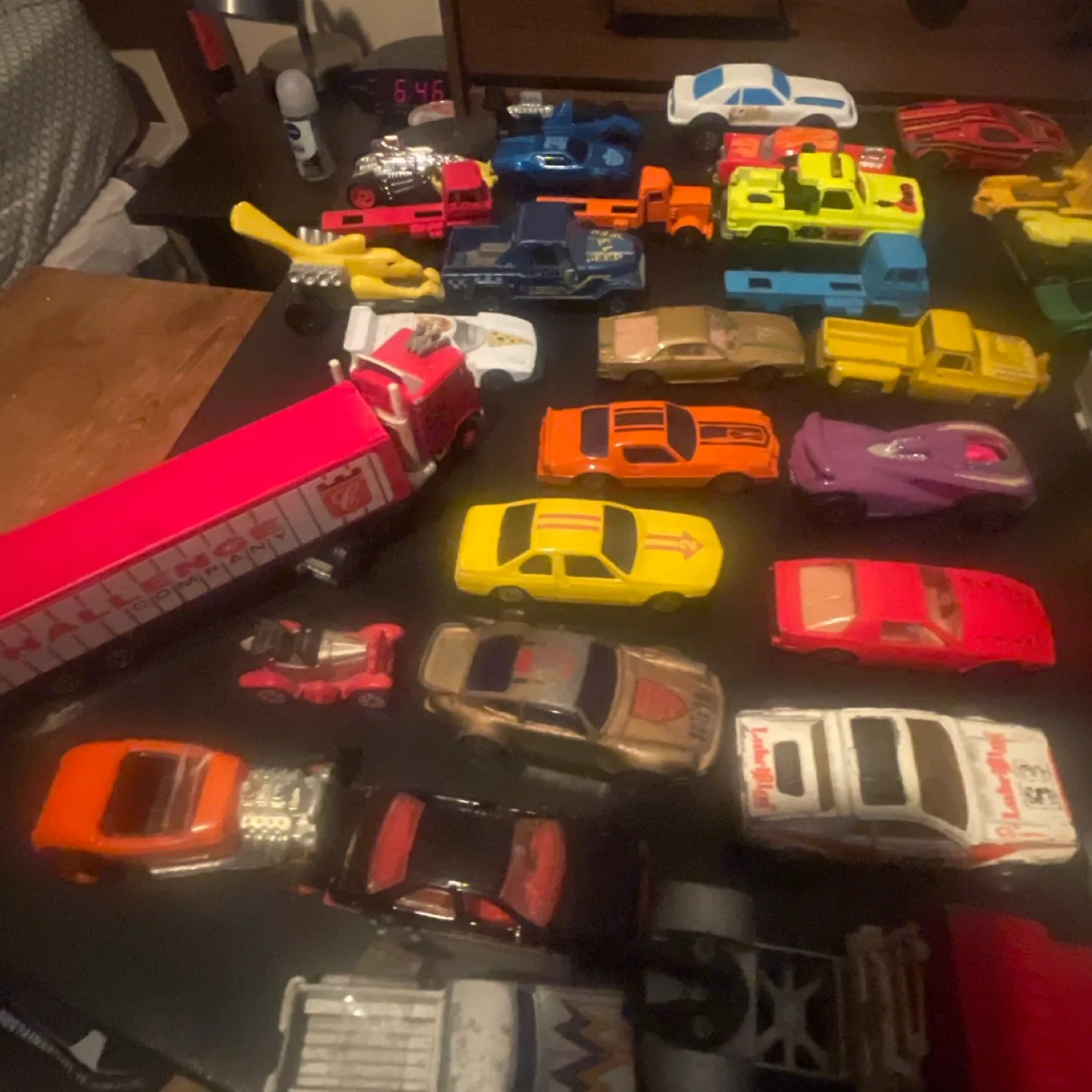 Vintage lot of diecast cars trucks planes image indicator(10)
