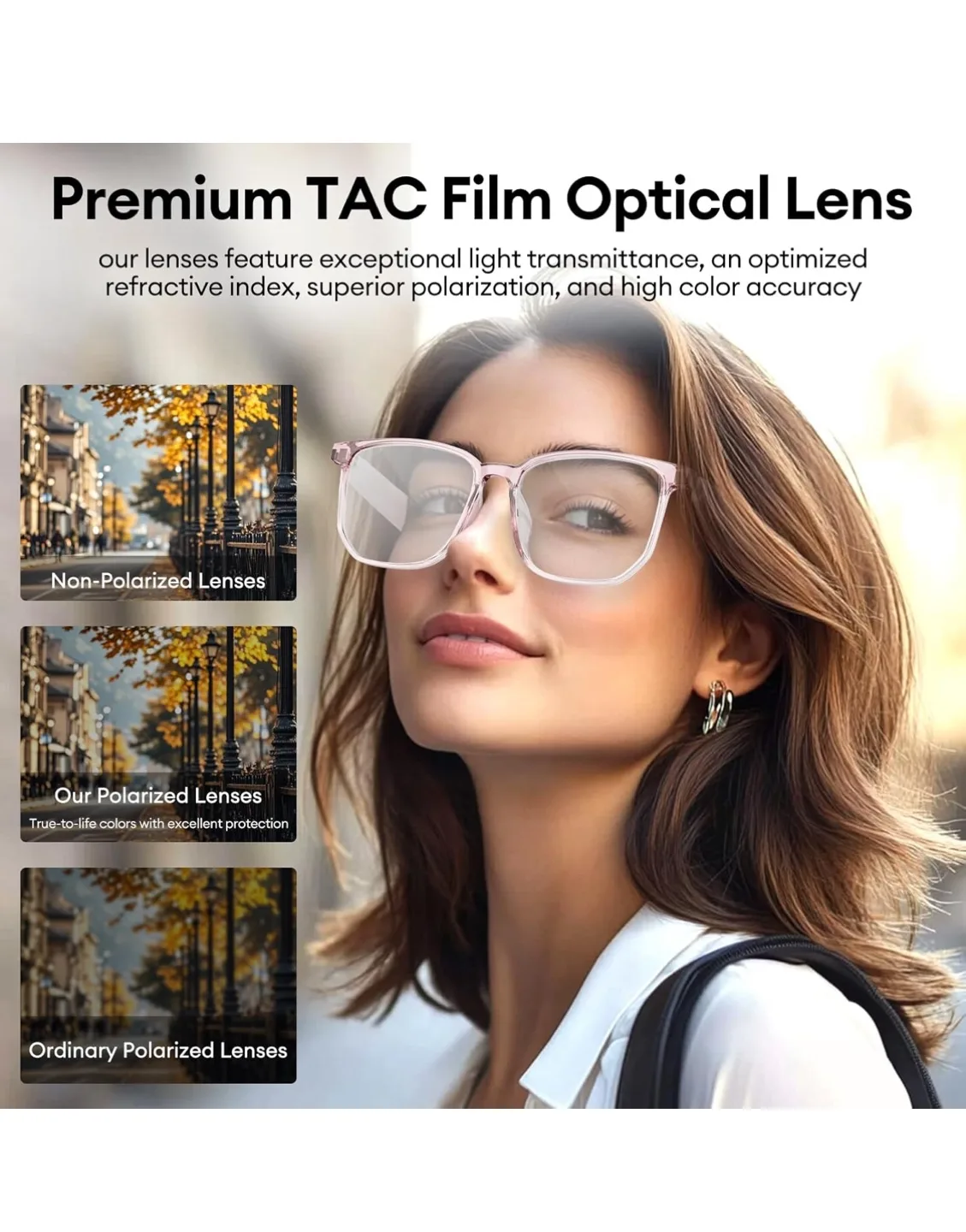 Smart Audio language translation Glasses image indicator(5)