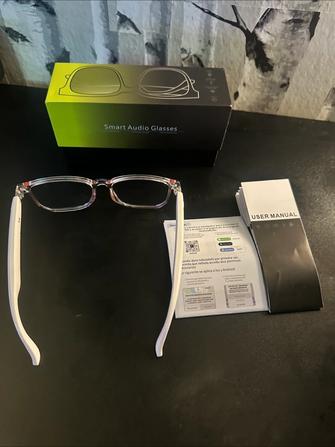 Smart Audio language translation Glasses image indicator(2)