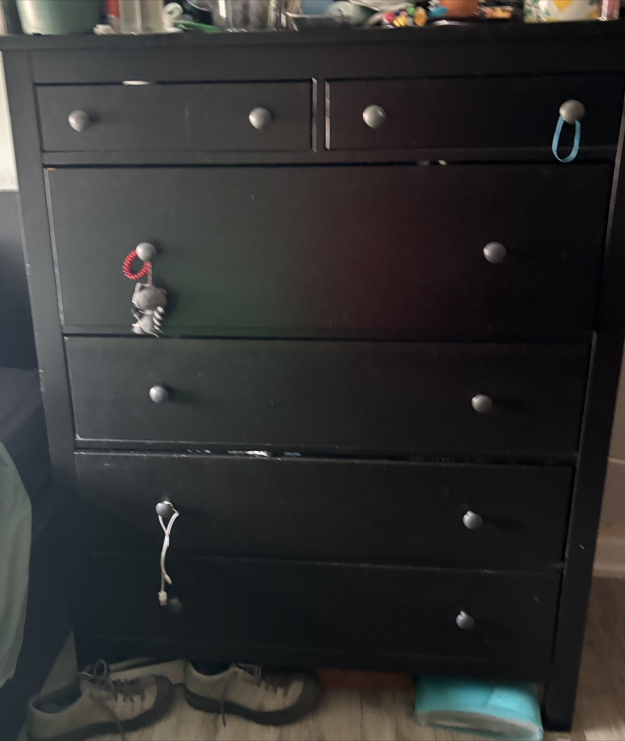 IKEA Black Dresser Hemmes - photo 3