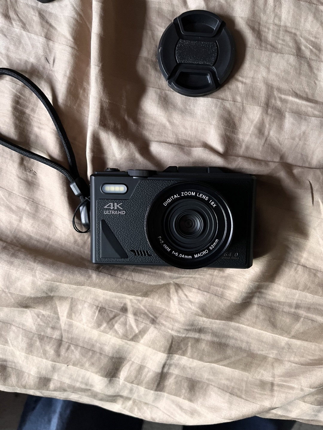 4K Digital Camera with accessories