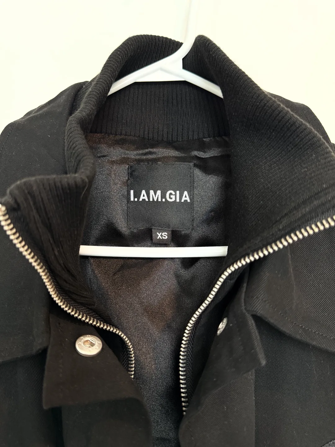 I Am Gia Elevara Black Utility Jacket image indicator(5)