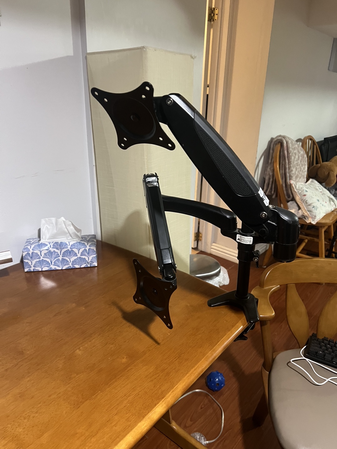 Dual Monitor Arm Mount