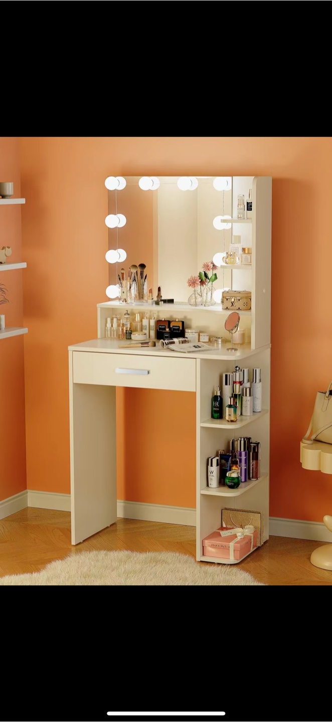 Vanity Table with Mirror