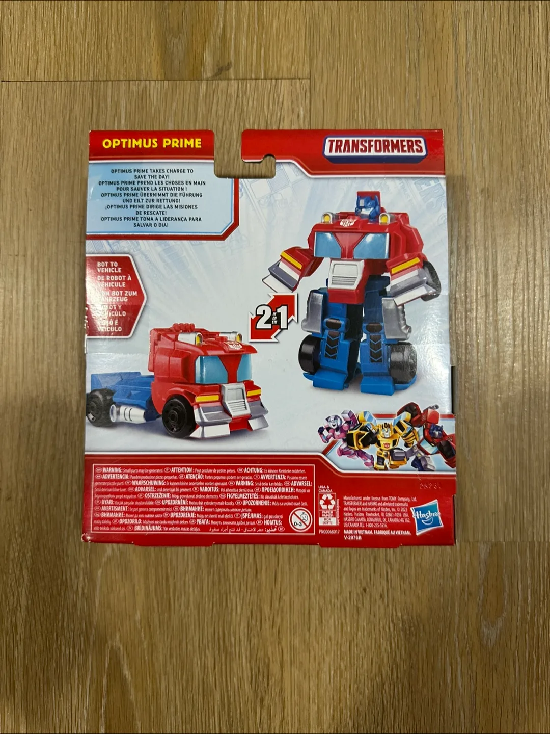 Transformers Classic Heroes Team Optimus Prime image indicator(2)