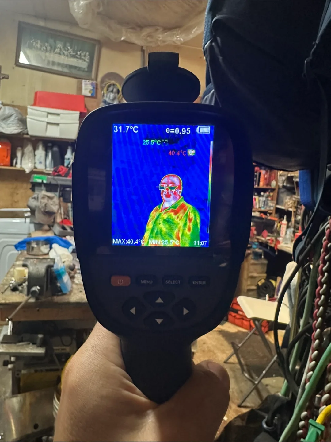 HTi HT-19 Thermal Camera image indicator(6)