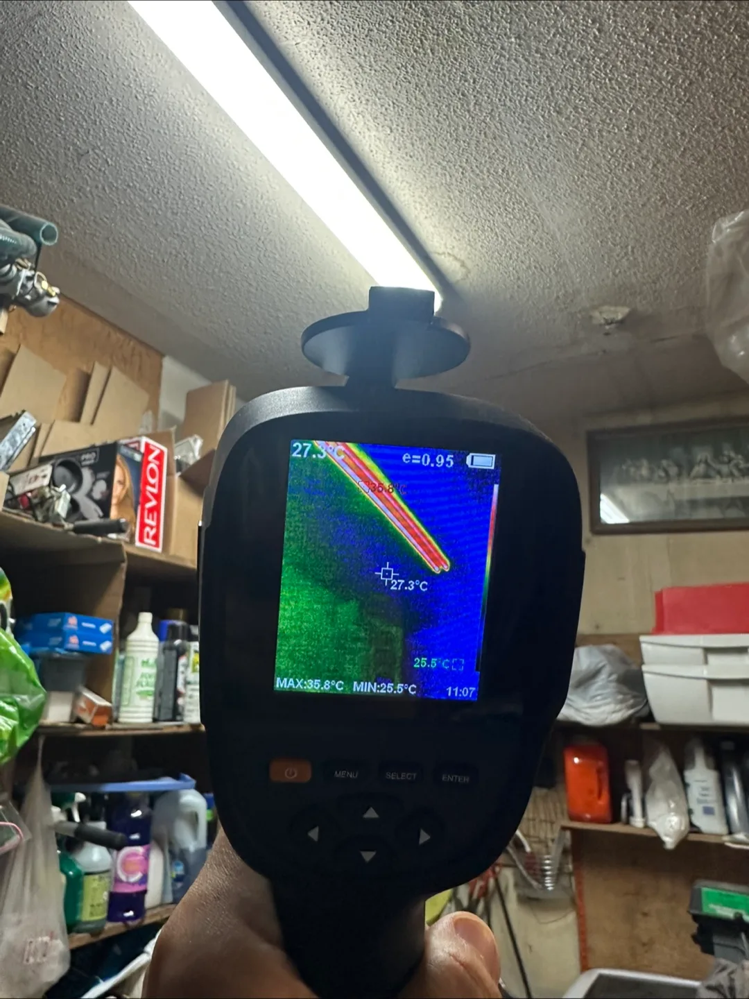 HTi HT-19 Thermal Camera image indicator(8)