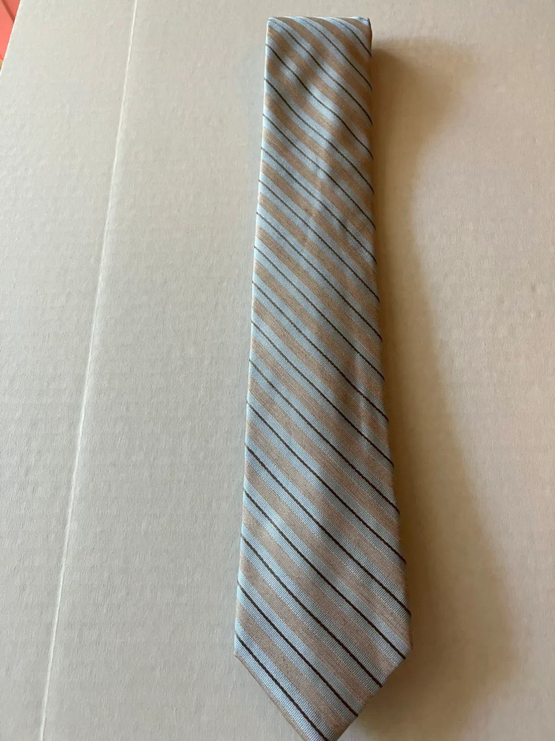 Calvin Klein Striped Tie thumbnail
