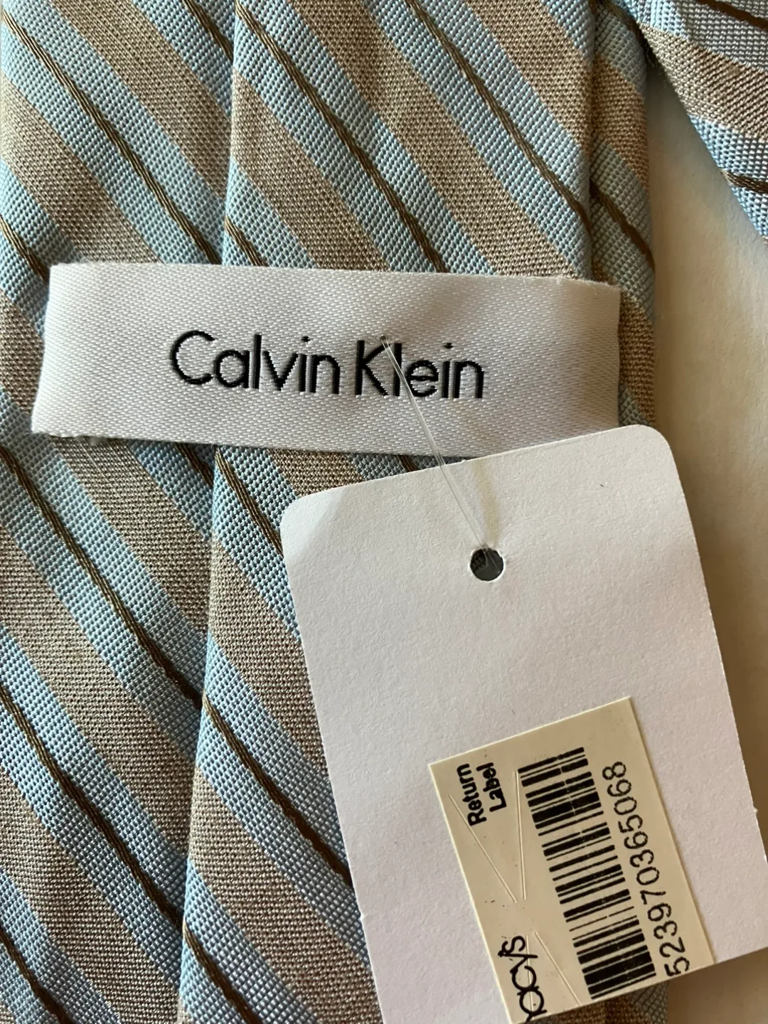 Calvin Klein Striped Tie image indicator(2)