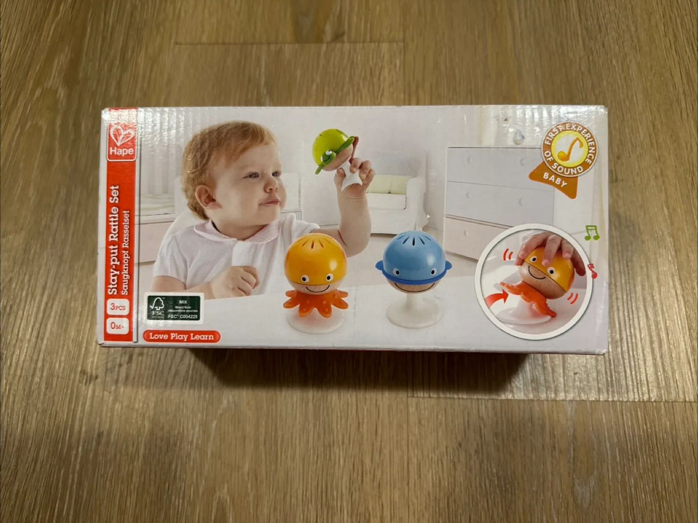 Hape Stay-Put Rattle Set thumbnail