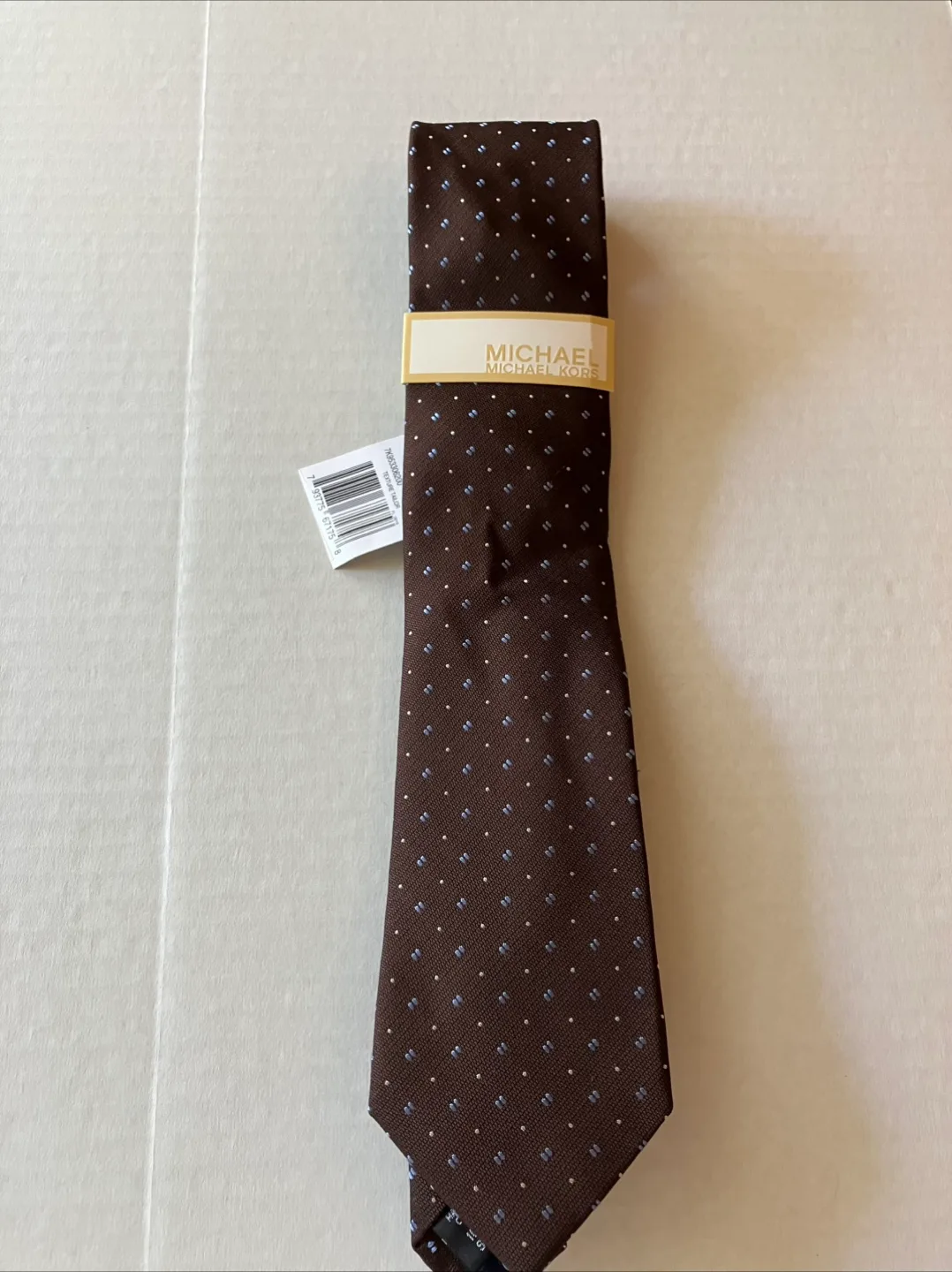 🥕Michael Kors Textured Tailor Tie thumbnail