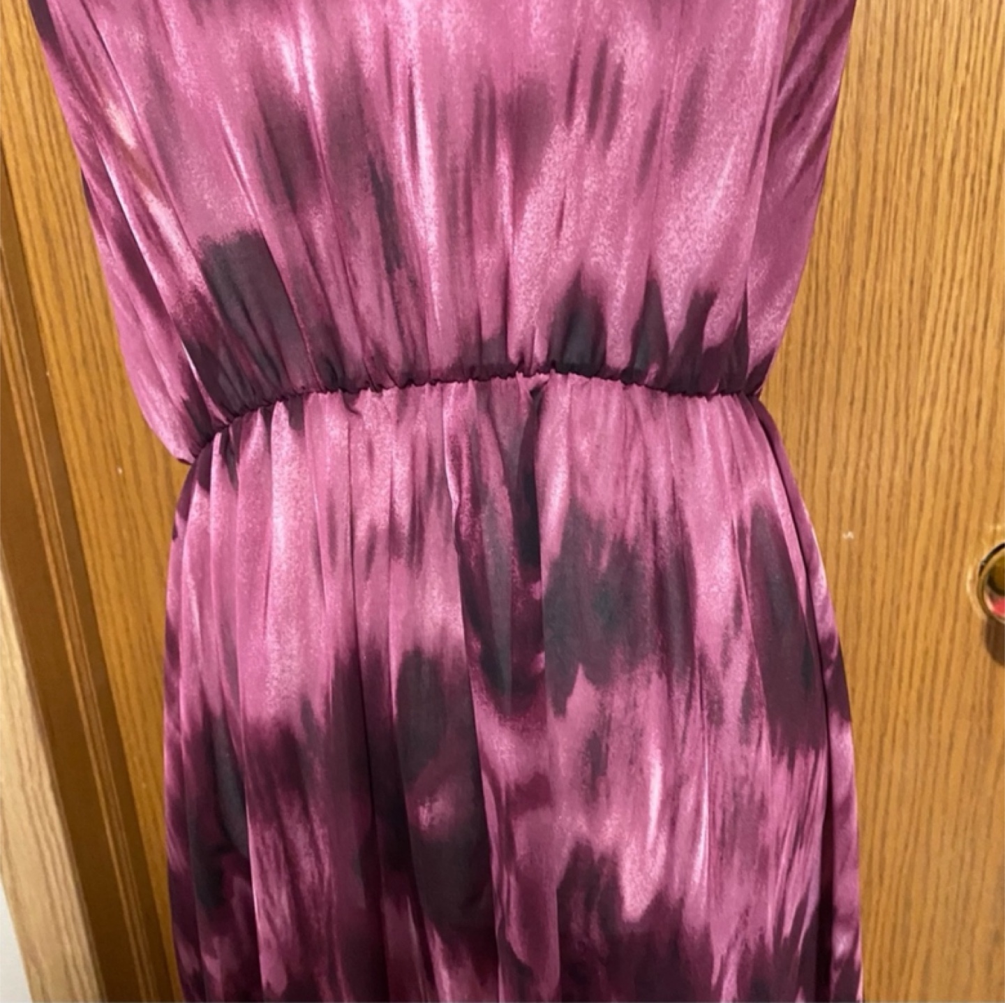 Cute sheer rye-dye dress handkerchief style - photo 2