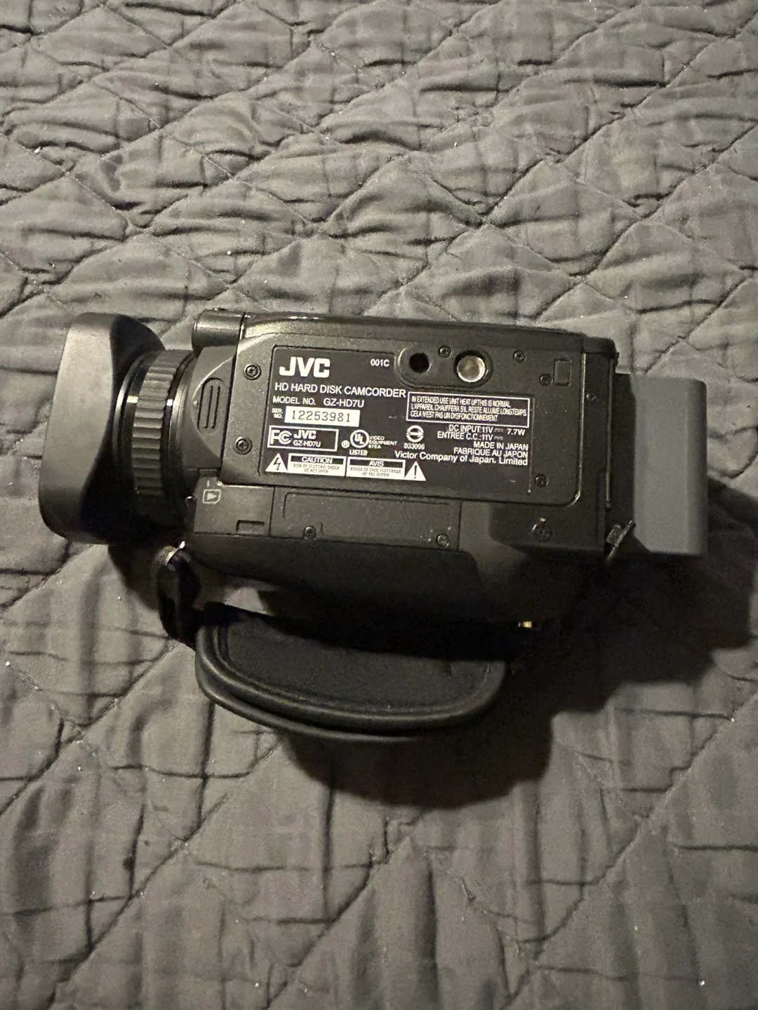 Everio GZ-HD7U 3CCD 60GB Hard Disk Drive HD Camcorder image indicator(8)