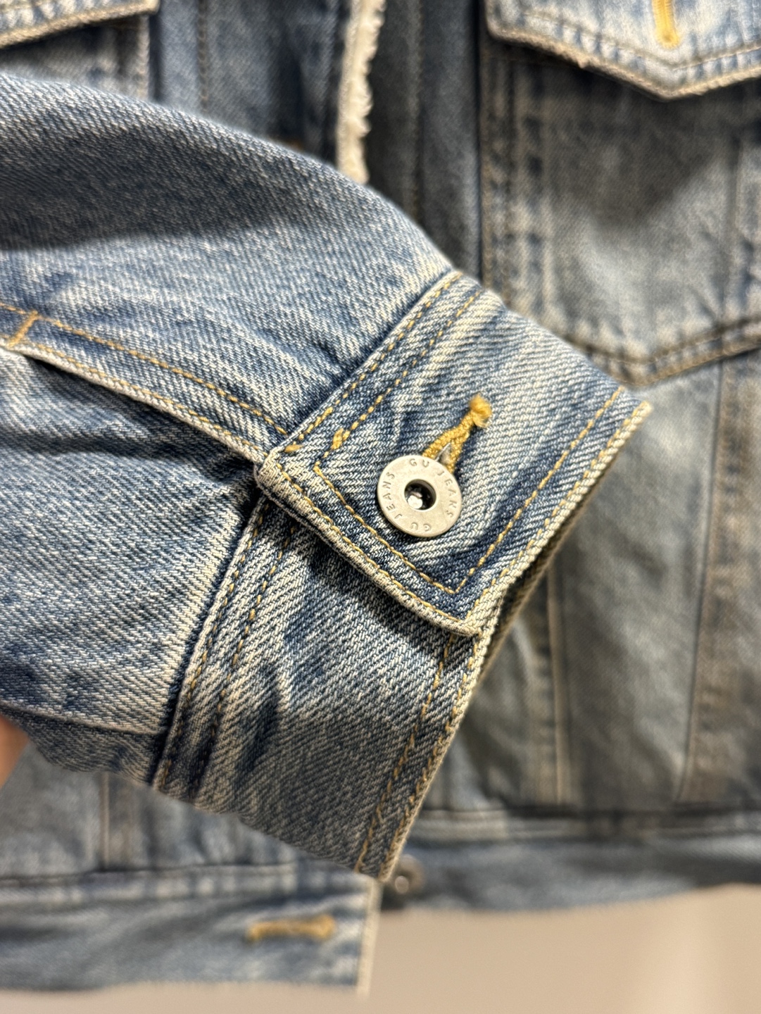 Sherpa Lined Denim Jacket - photo 4
