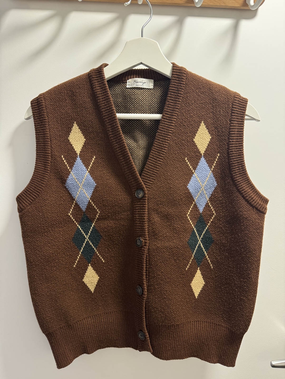 Argyle Vest