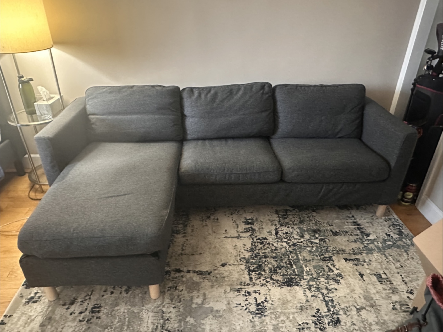 IKEA PARUP Grey Sectional (Move out sale) - photo 2