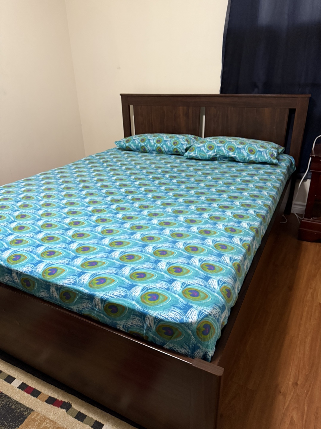 Queen-sized bed with Mattress Combo