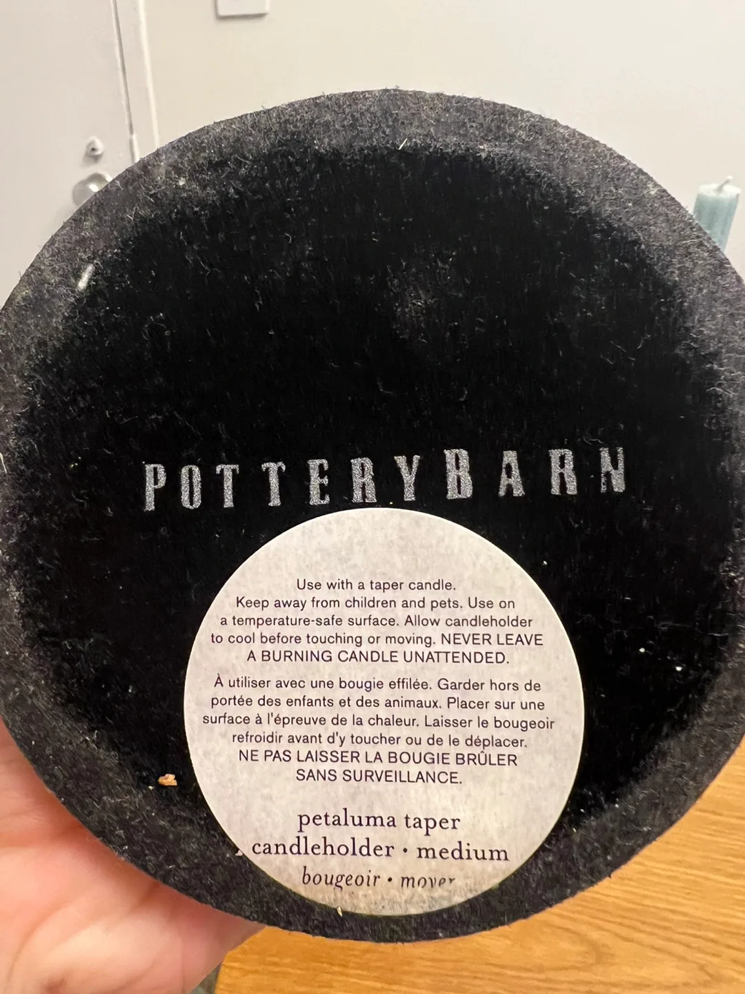 2 Potterybarn Petaluma Taper Candle Holders image indicator(3)