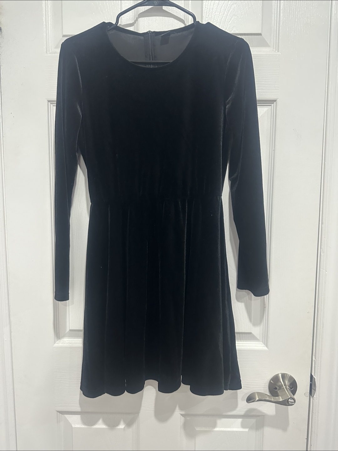 Shein Black Velvet Dress - photo 2