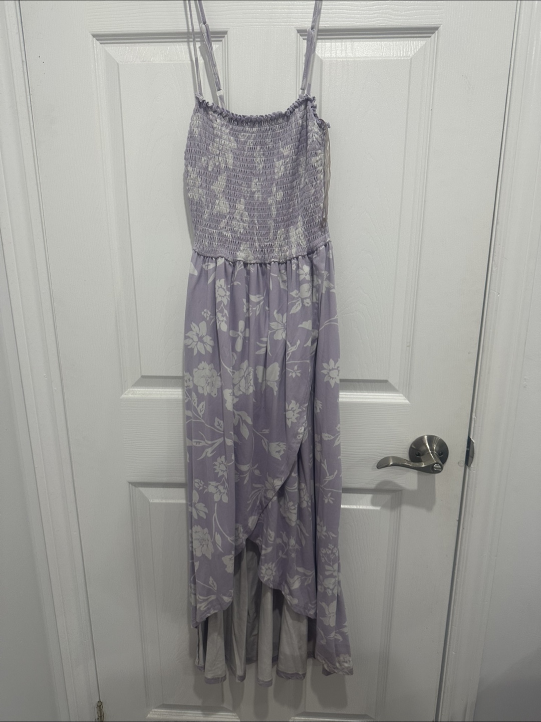 Lilac Floral Dress