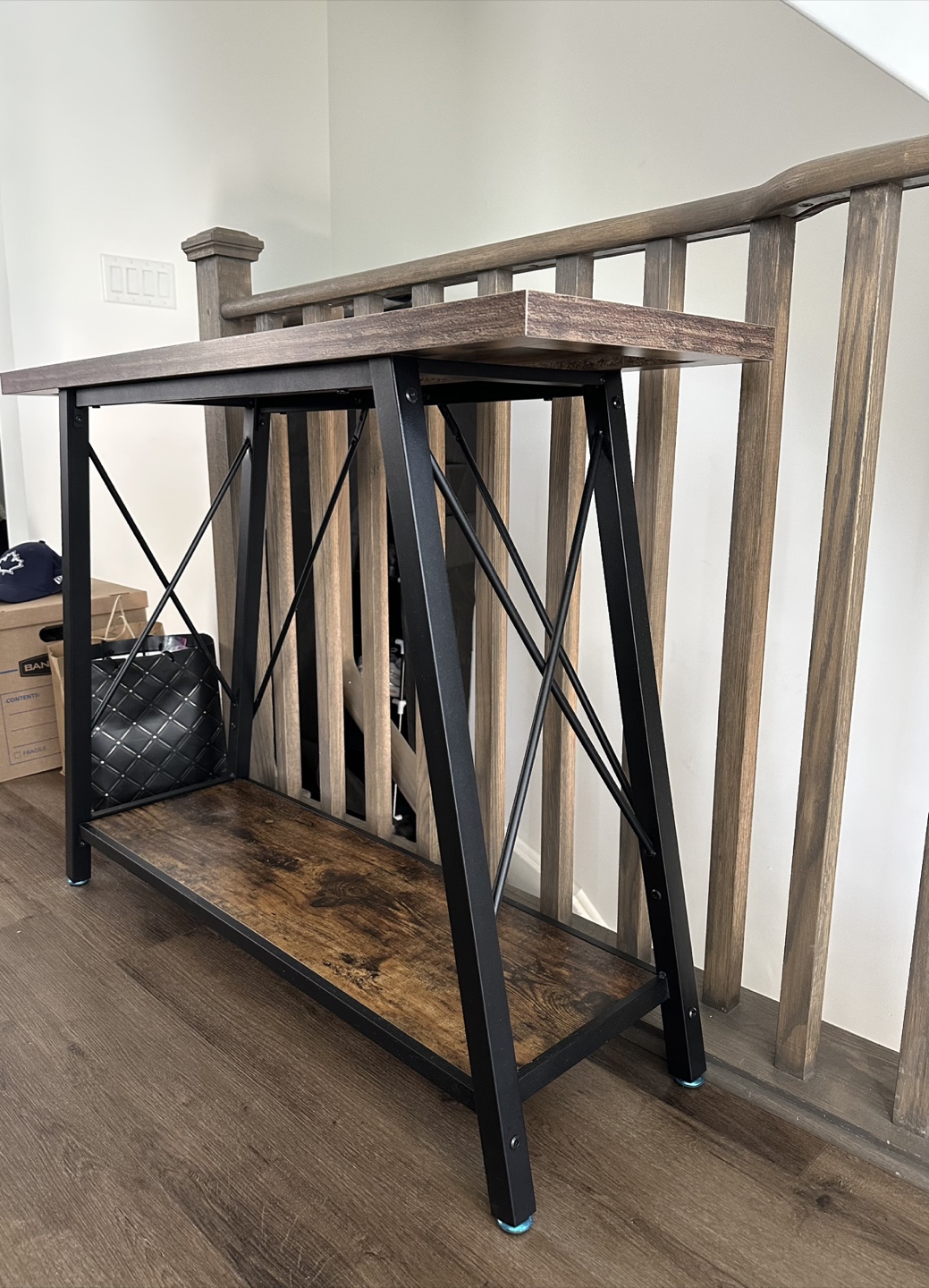 TTHAEUTUR Industrial Sofa Console Table - photo 4