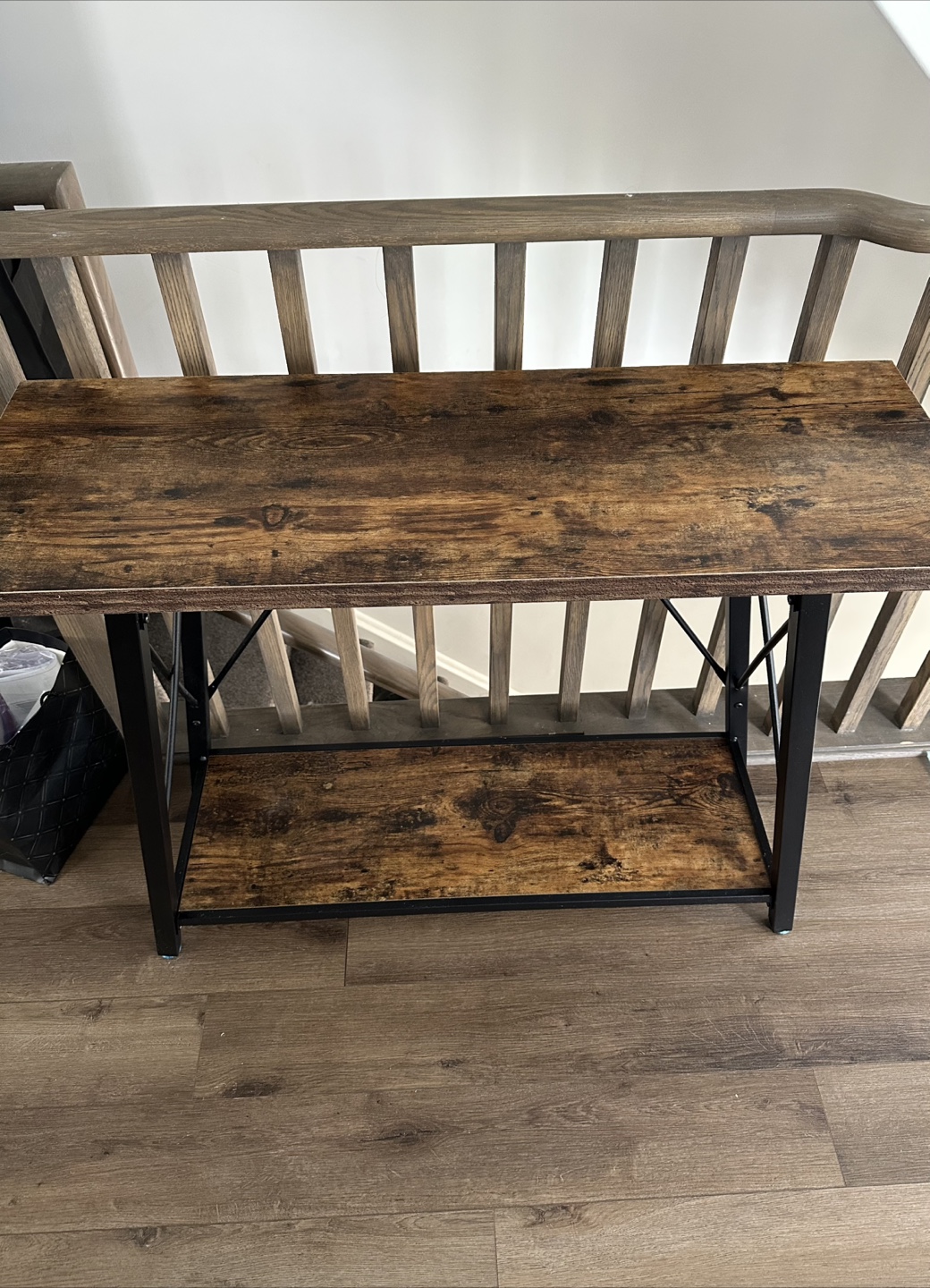 TTHAEUTUR Industrial Sofa Console Table - photo 5