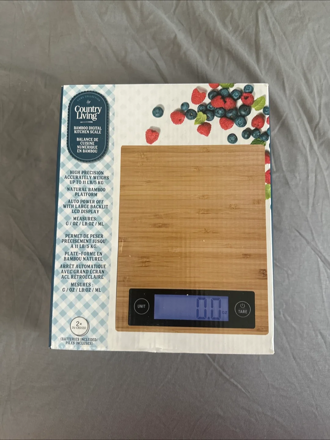 Country Living Bamboo Digital Kitchen Scale thumbnail