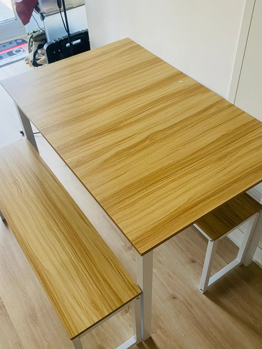 Dining Table Set with Bench and Stool image indicator(4)