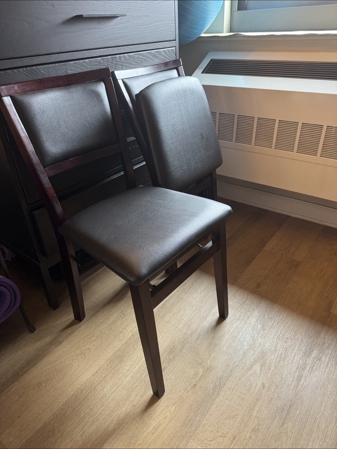 Set of 2 foldable Chairs
