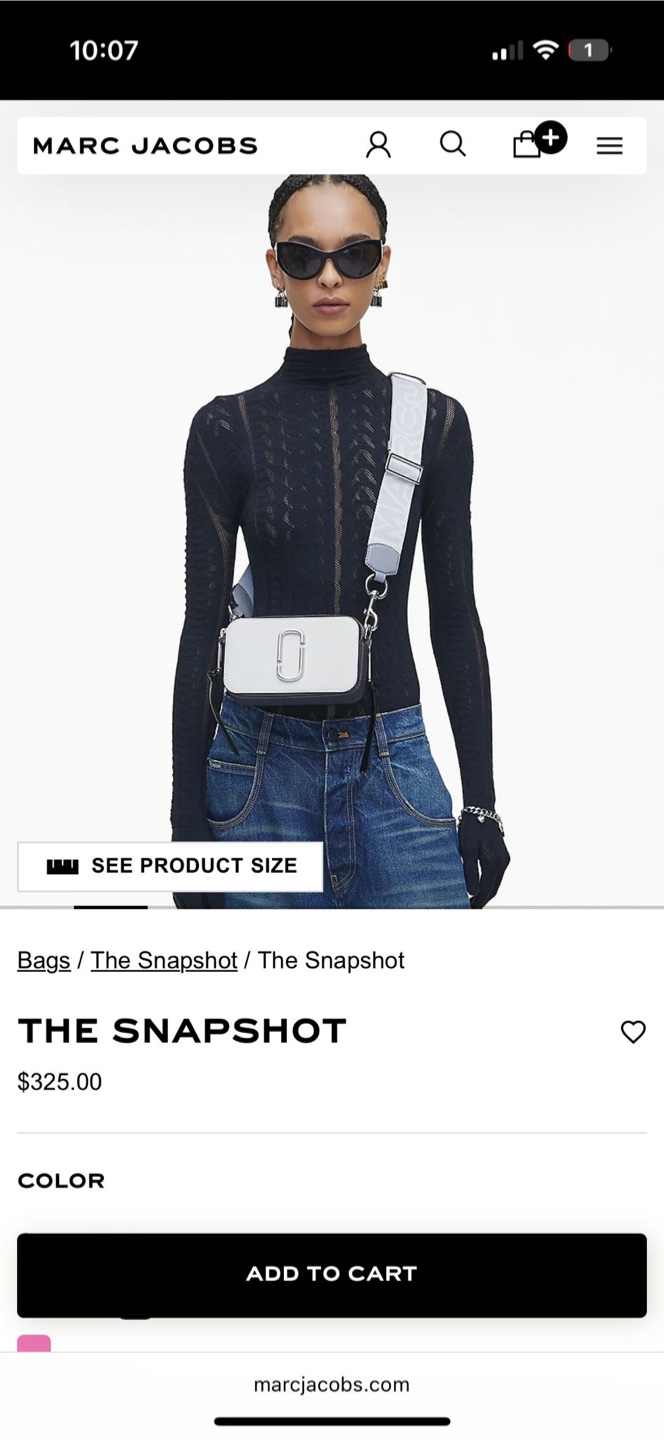 Marc Jacobs - Snapshot Crossbody Bag