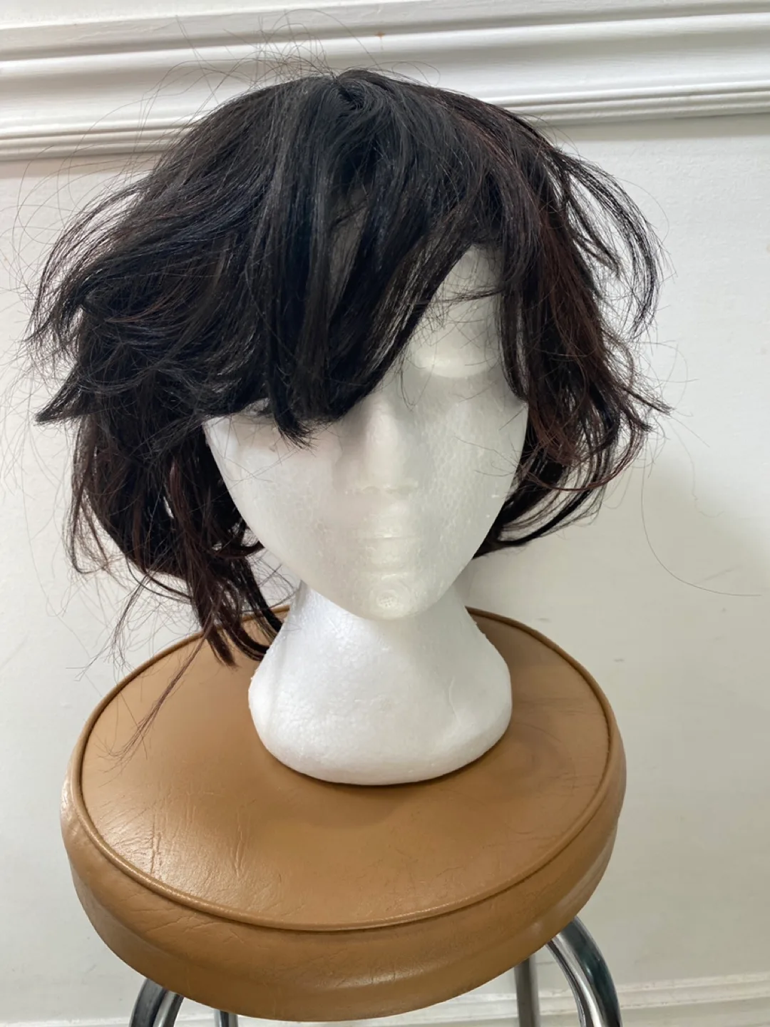 Dark Brown Wig with Bangs (25) thumbnail