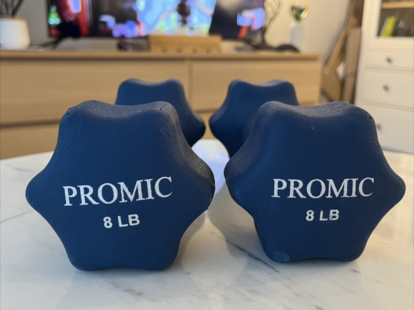 PROMICK 8 lb Dumbbells