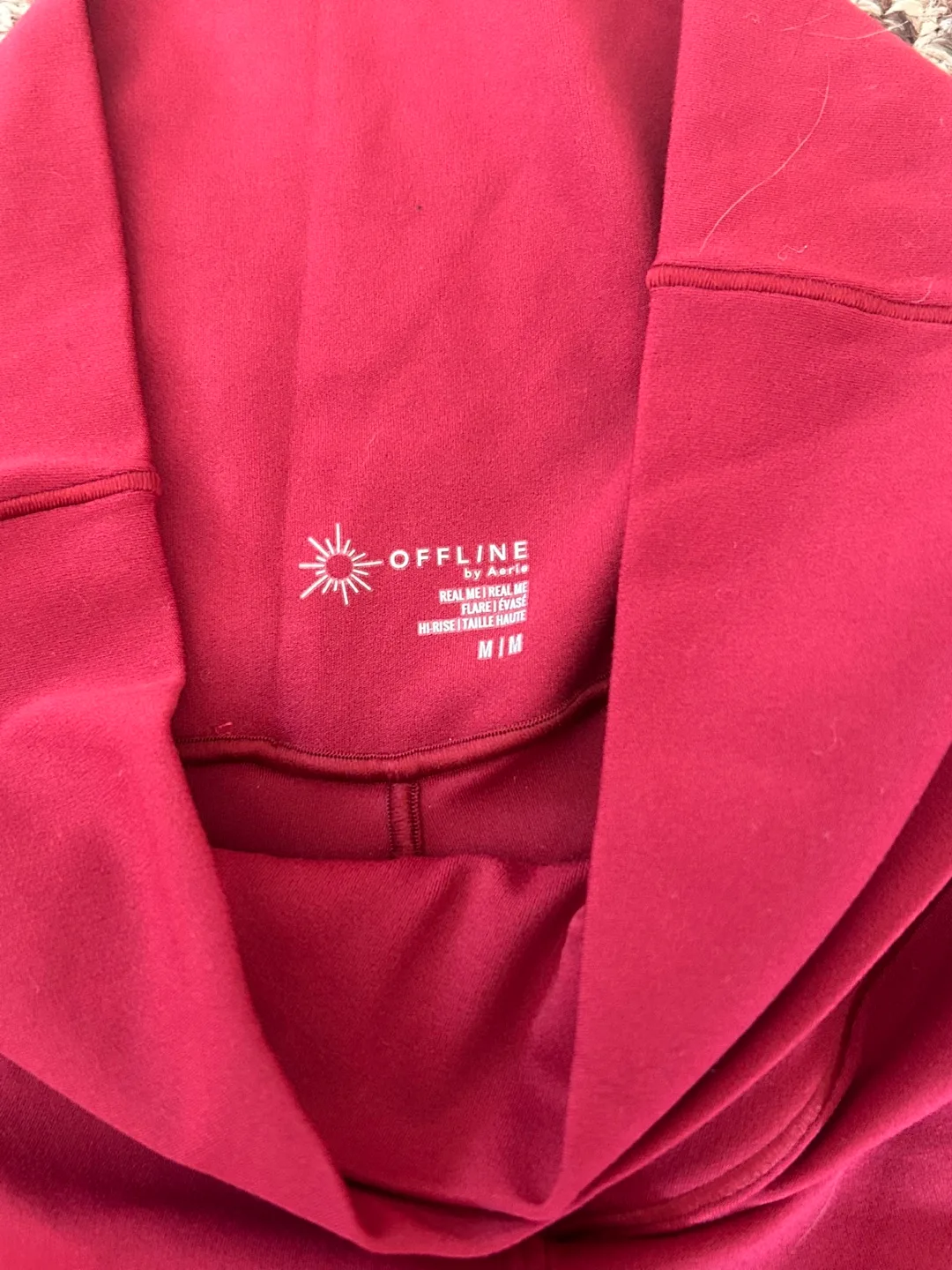 Aerie crossover leggings image indicator(2)