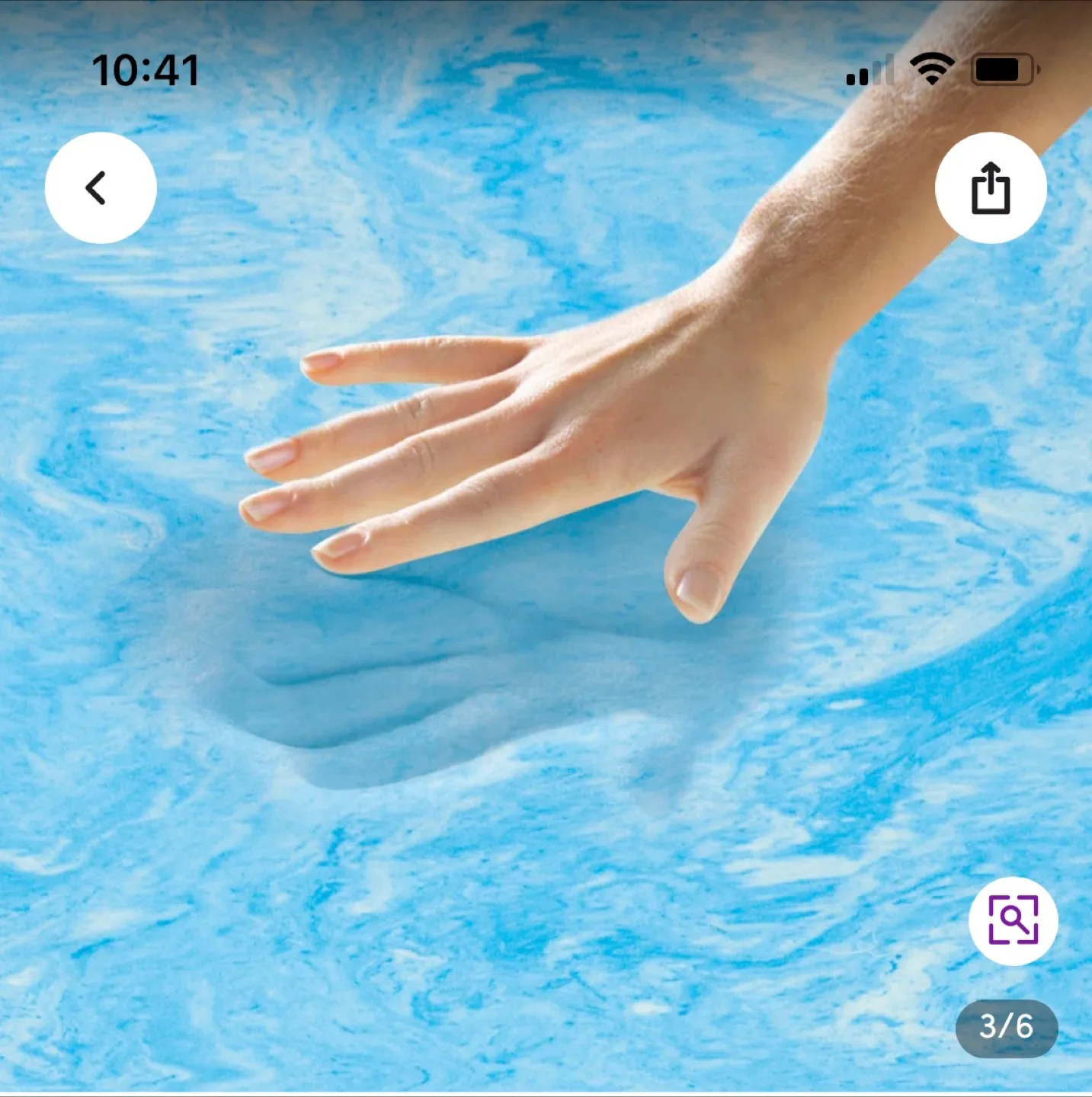 4" Reversible Gel Memory Foam Mattress Topper - Twin image indicator(2)