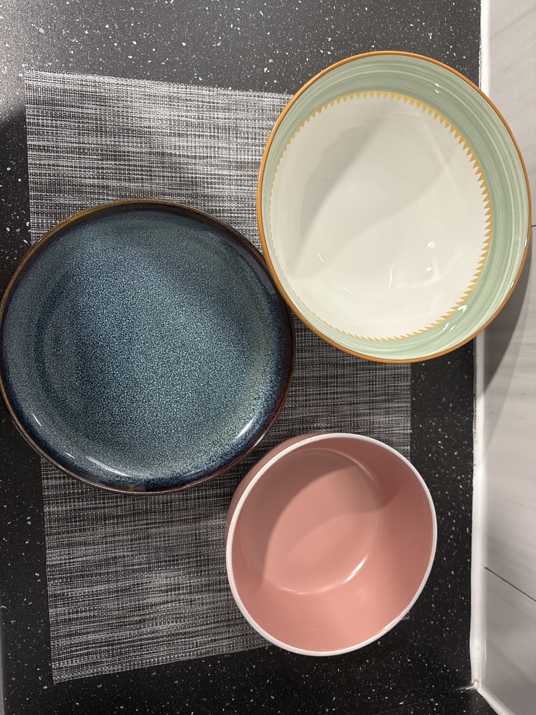 Dinnerware Set, ikea GLADELIG side plate 20 blue 4pk - photo 2