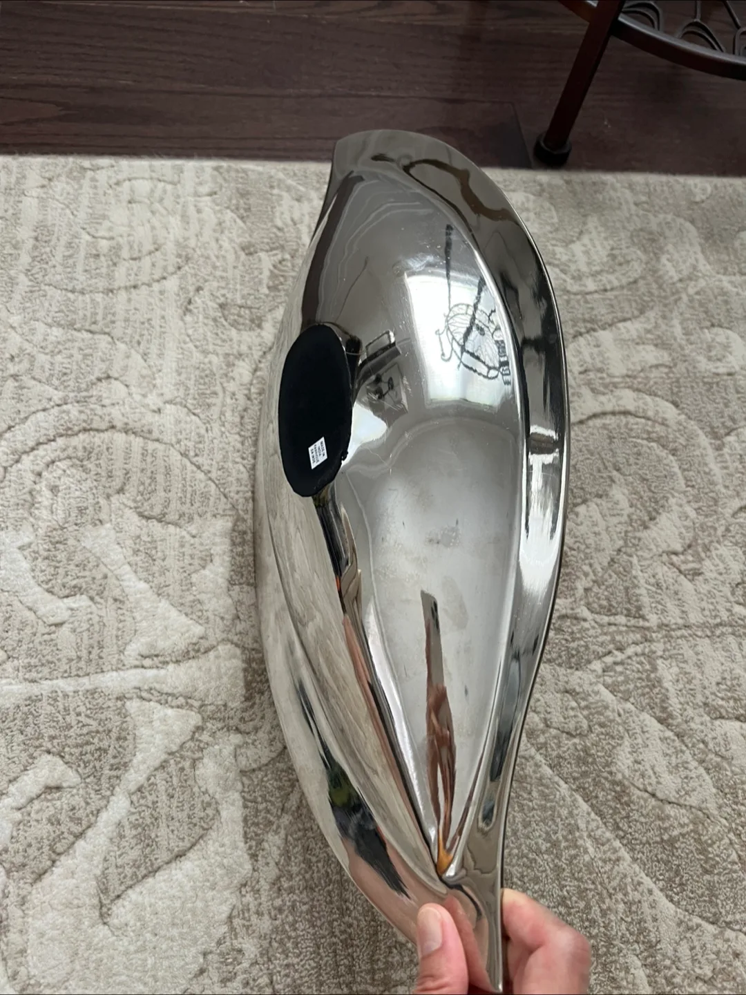 Decorative leaf shaped bowl image indicator(2)