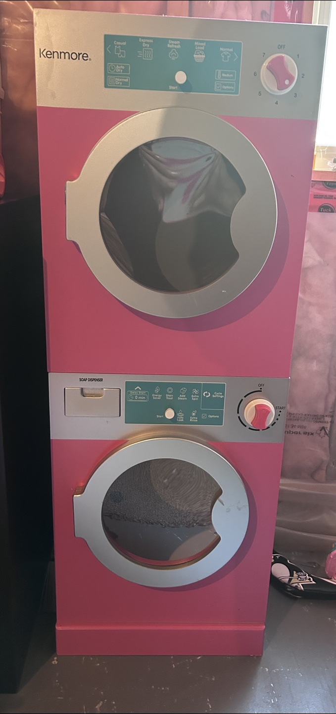 Kenmore Toy Washing Machine and Dryer Set