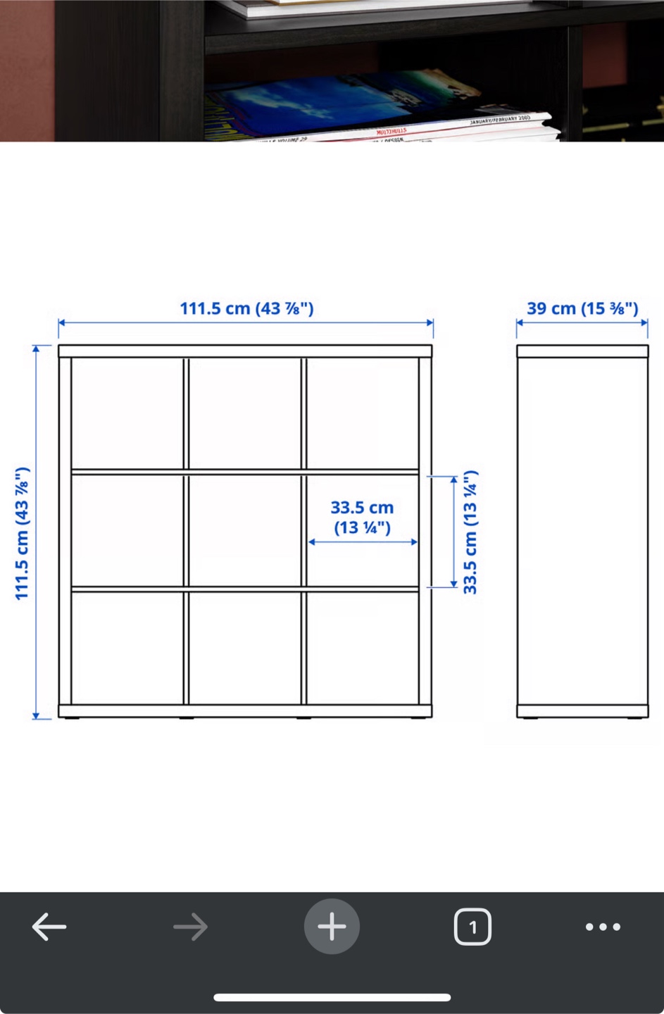 Nine Cube Storage Unit IKEA - photo 4