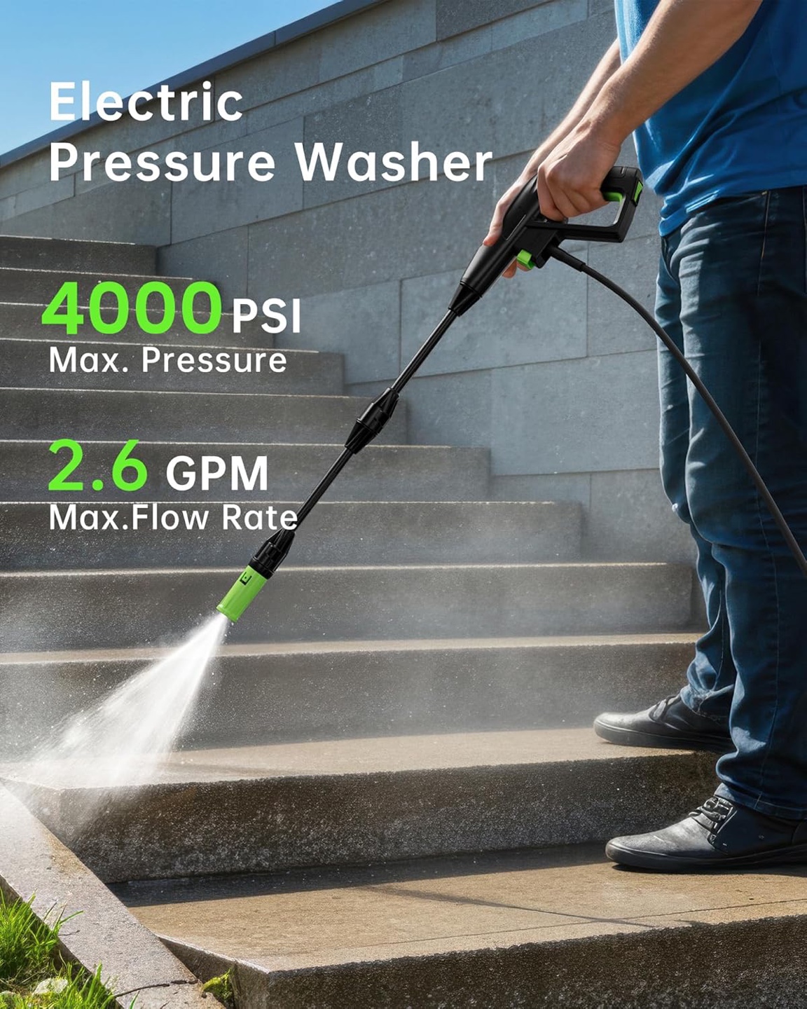PATOOLIO Electric Pressure Washer - photo 2