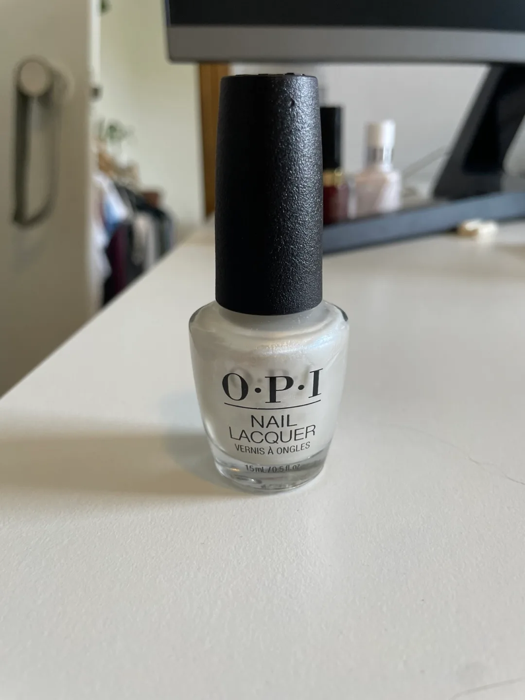 OPI white Nail Polish - Kyoto Pearl thumbnail