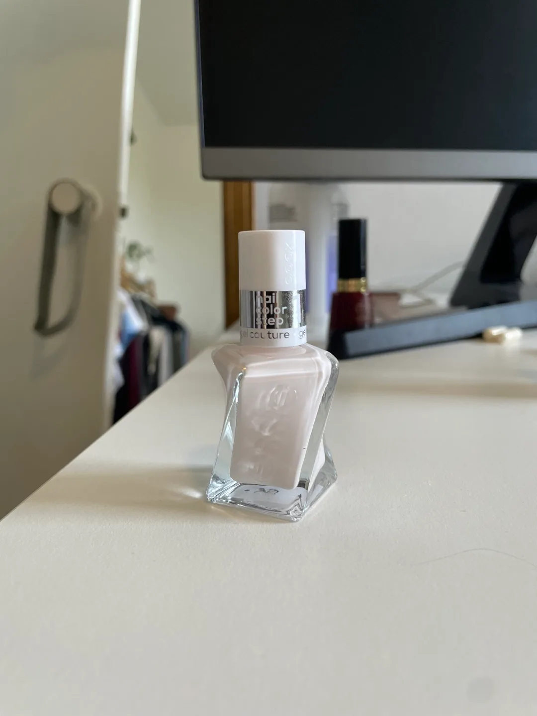 Essie White Nail Polish 138 pre-show thumbnail