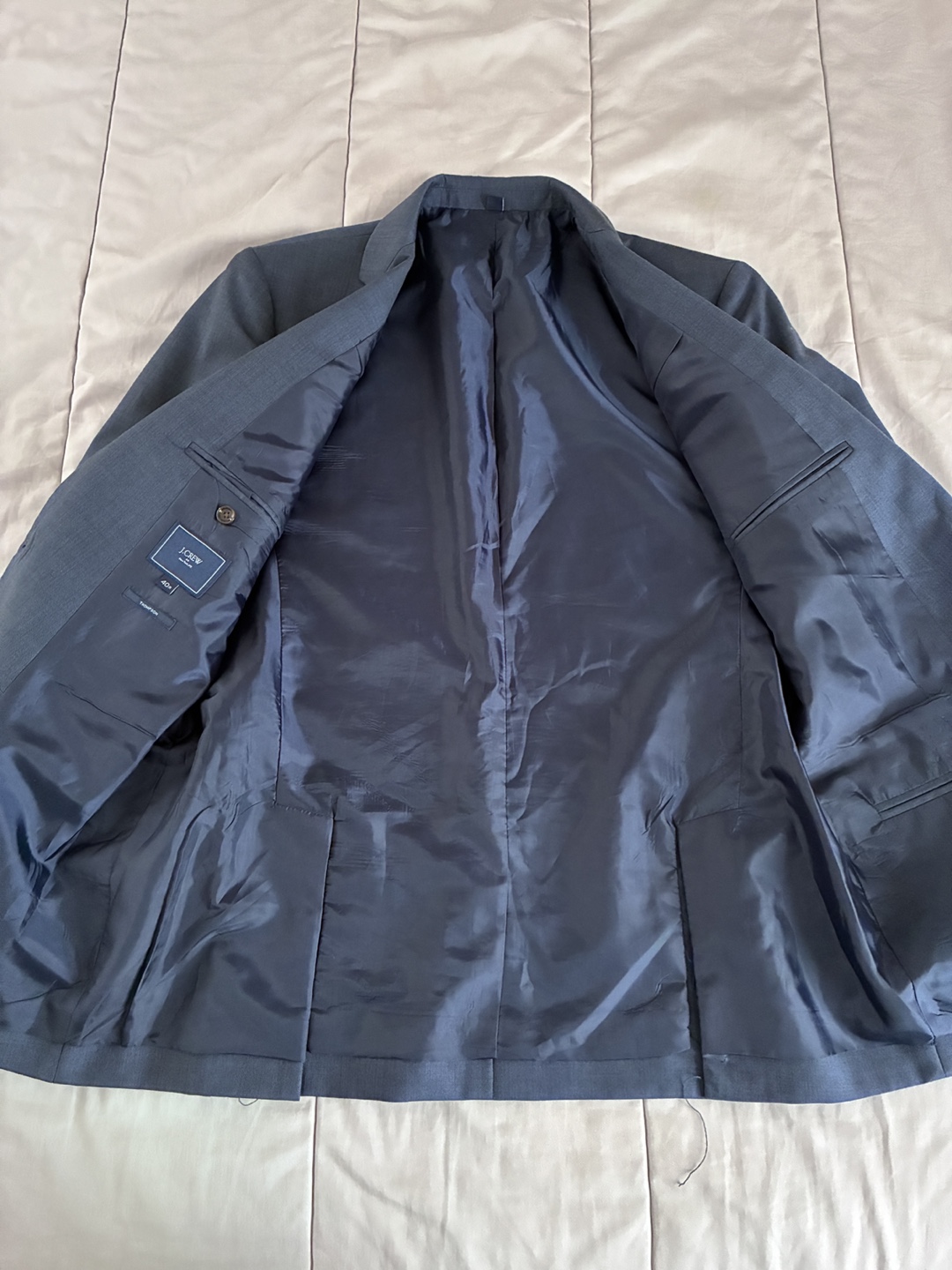 J.Crew Thompson Suit & pants - Size 40R 34W/34L - photo 3